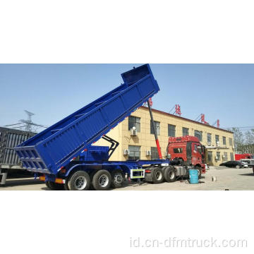 3 gandar dumping tipper trailer